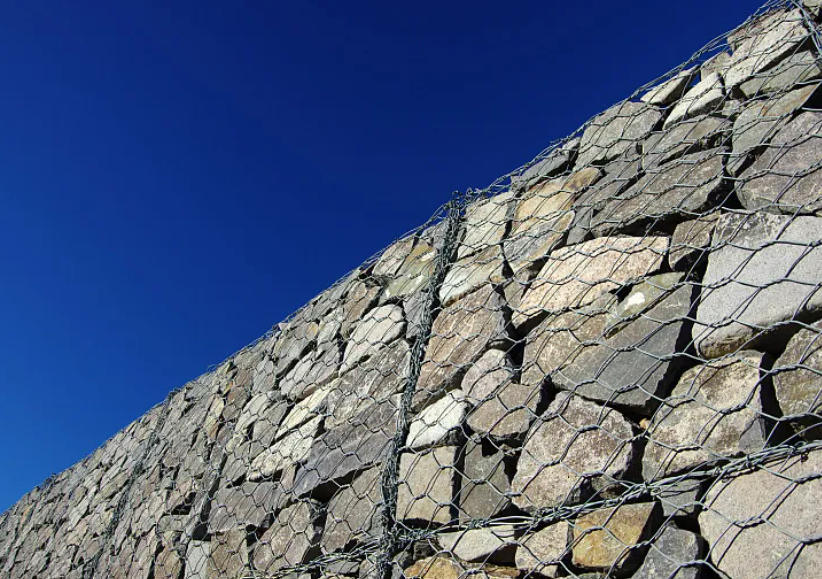 石笼网的安装工序